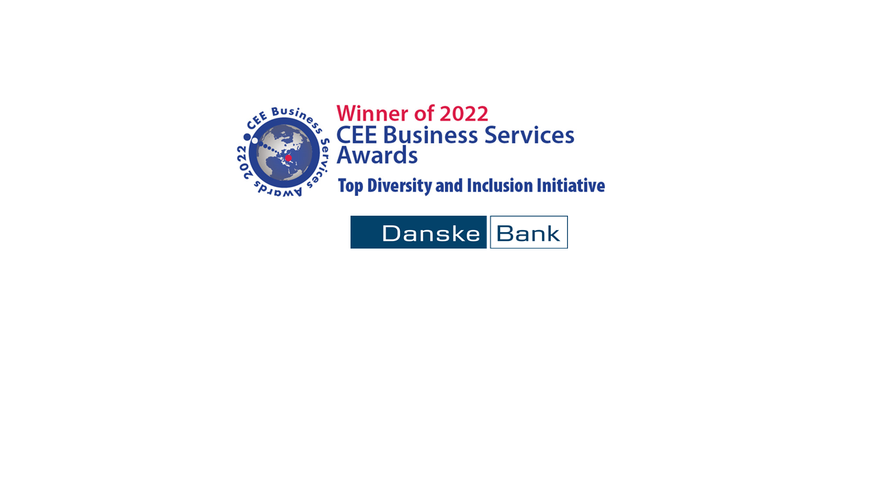 Danske Bank awarded for the top D&I initiative